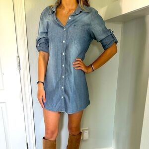 RVCA Denim Tunic Button Down🐴